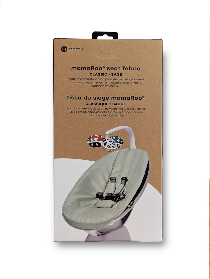 4moms Extra Seat Fabric, MamaRoo Baby Swing, Compatible with Model 1046, Sage Limited Edition - Image 2