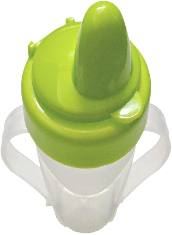 BLISSBORN Plastic Baby Cup Bpa Free Unbreakable, Spill Sipper Mug Spout for Kids, Children, Babies, PP Water, Juice Training Sipper Cup with Double Handles 180 ml Pack of 1 - Image 5