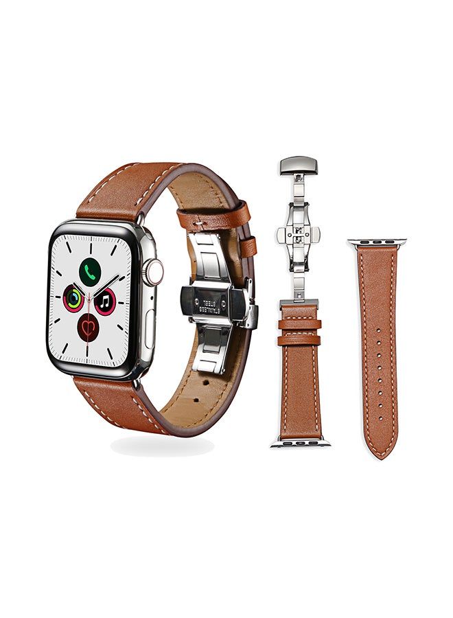 vesus Stylish Band For Apple Watch Series 5/4/3/2/1 Brown