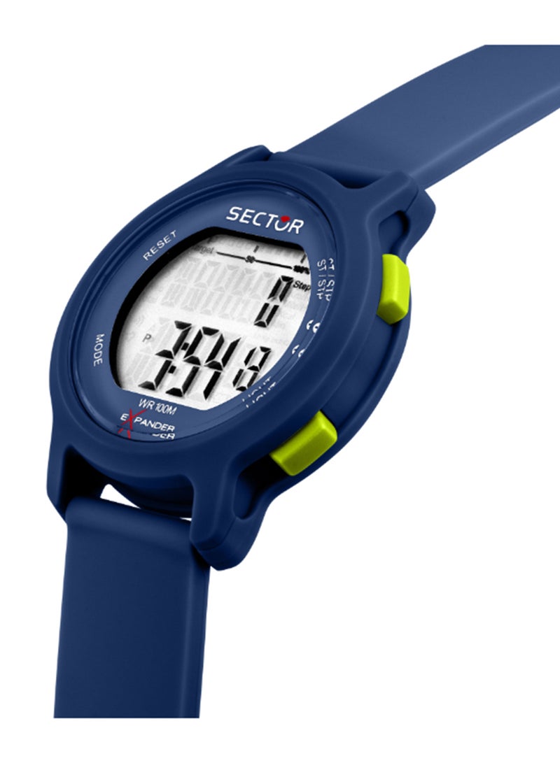Sector EX-27 43MM DIGITAL BLUE DIAL BLUE ST - Image 5