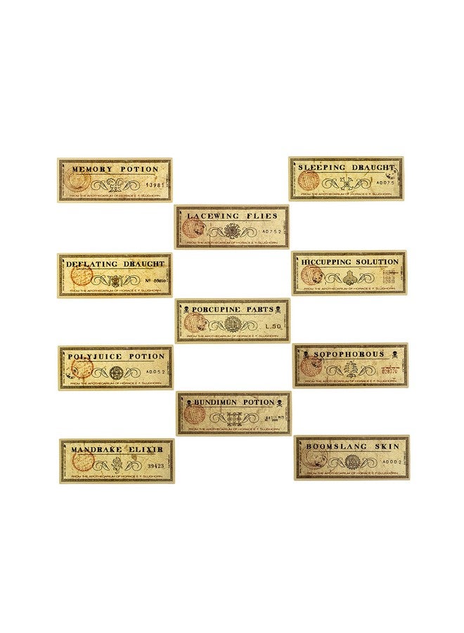 Conquest Journals Harry Potter Potions Labels Vinyl Stickers Set Of 50 Official Labels From The Wizarding World Waterproof And Uv Resistant Great For All Your Gadgets Potterfy All The Things - Image 2