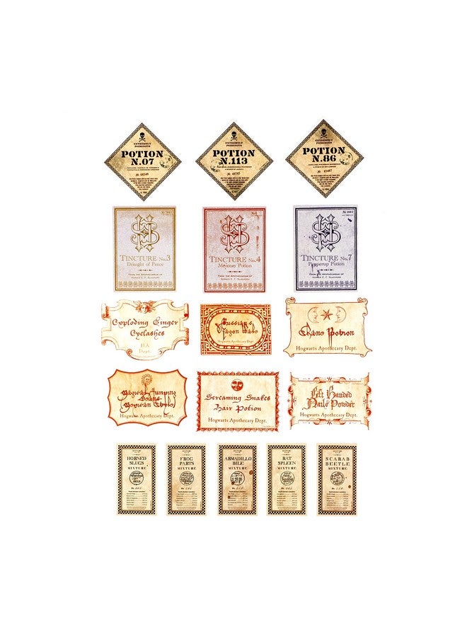 Conquest Journals Harry Potter Potions Labels Vinyl Stickers Set Of 50 Official Labels From The Wizarding World Waterproof And Uv Resistant Great For All Your Gadgets Potterfy All The Things - Image 4