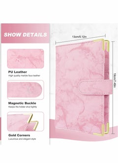Excefore Budget Binder with Zipper Envelopes Cash for Budgeting Money Organizer  - Image 2