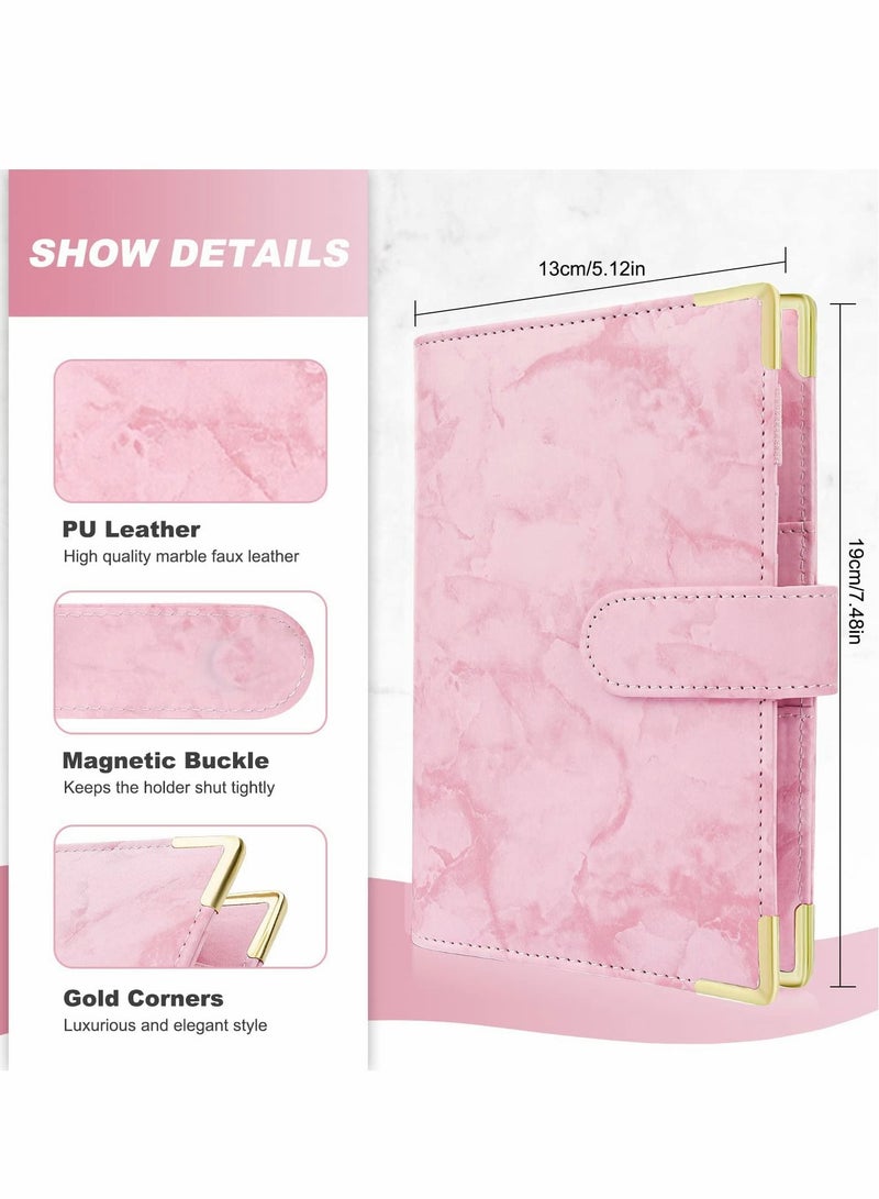 Excefore Budget Binder with Zipper Envelopes Cash for Budgeting Money Organizer  - Image 2