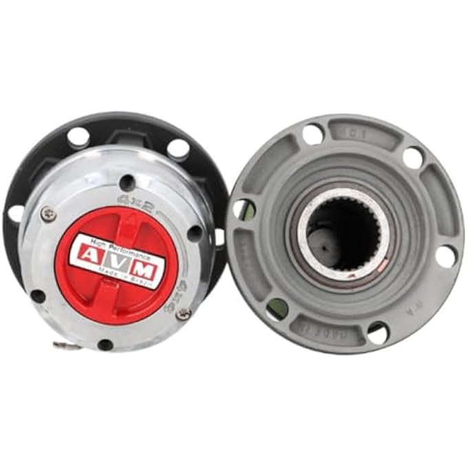 ريحني محاور القفل اليدوي الثقيلة من محور AVM Free Wheeling HP لنيسان باترول Y61 AVM445 حصان - Image 3