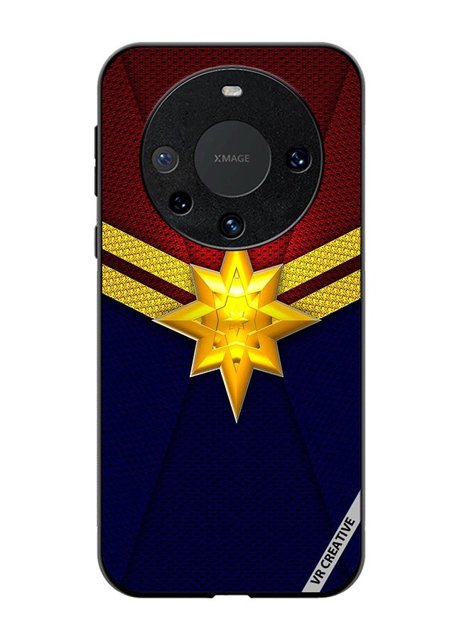 VR CREATIVE Protective Case Cover For Huawei Mate 60 Pro Plus Sophisticated Captain Marvel Design Multicolour - Image 1