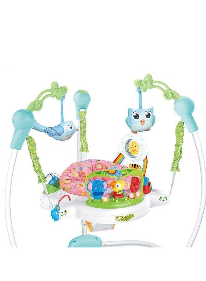 تيبيبي بيبي جامبر -مقعد هزاز للأطفال بميزة 360 درجة، يوفر راحة وأماناً لطفلك في جميع الأوقات. يتميز بتصميم دوار يسمح بتدوير المقعد بزاوية 360 درجة - Image 1