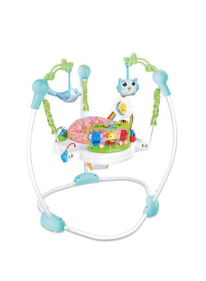 تيبيبي بيبي جامبر -مقعد هزاز للأطفال بميزة 360 درجة، يوفر راحة وأماناً لطفلك في جميع الأوقات. يتميز بتصميم دوار يسمح بتدوير المقعد بزاوية 360 درجة - Image 2