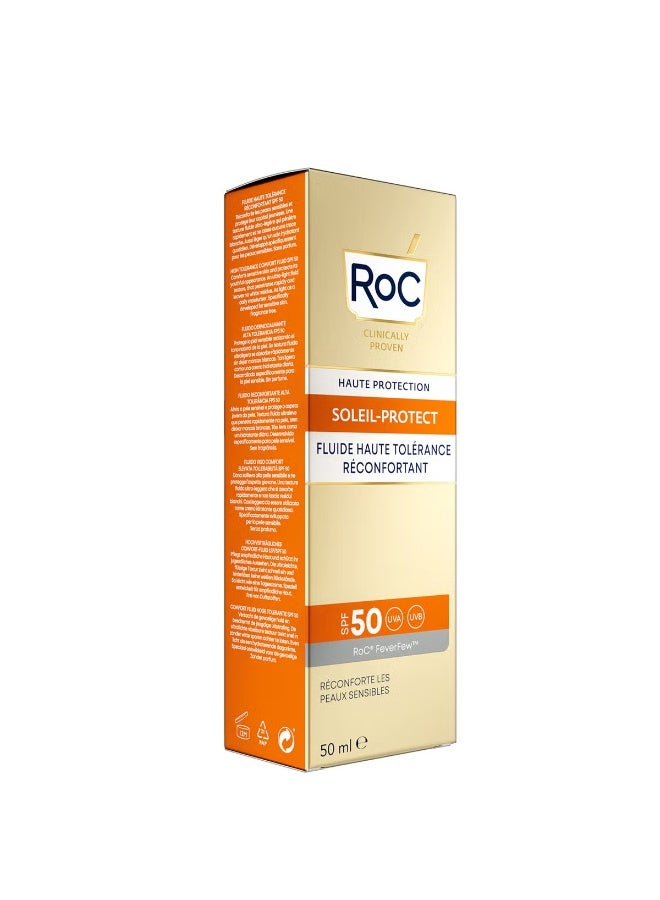 روك سائل RoC Soleil-Protect عالي التحمل مريح بعامل حماية من الشمس SPF50 50 مل - Image 4