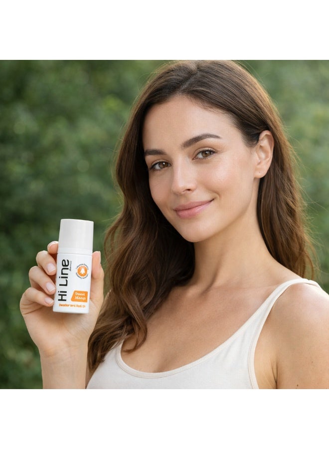 هاي لاين برو كير - مزيل عرق رول أون برائحة المانجو، حماية طويلة الأمد، خالي من الألومنيوم والكحول والبارابين، 50 مل (عرض 1+1) - Image 3