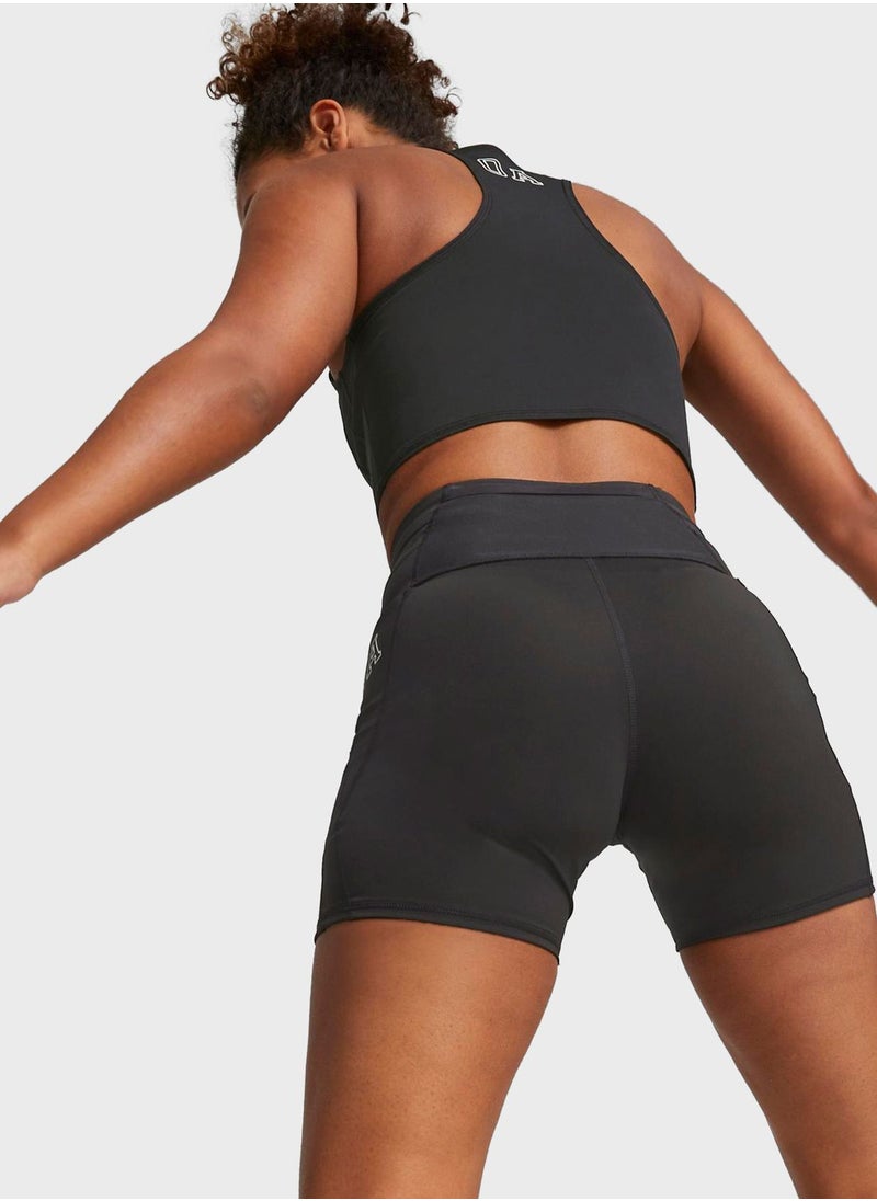 PUMA - Running High Waist Shorts - Image 1