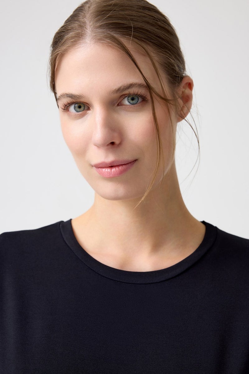 Los Ojos x Melodi Black Oversize T-Shirt Boyfriend T-Shirt  - Image 4