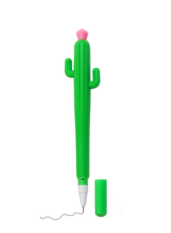 INSENSE Student pen, cactus shape, creative pen, stress relief pen, set of four - Image 2