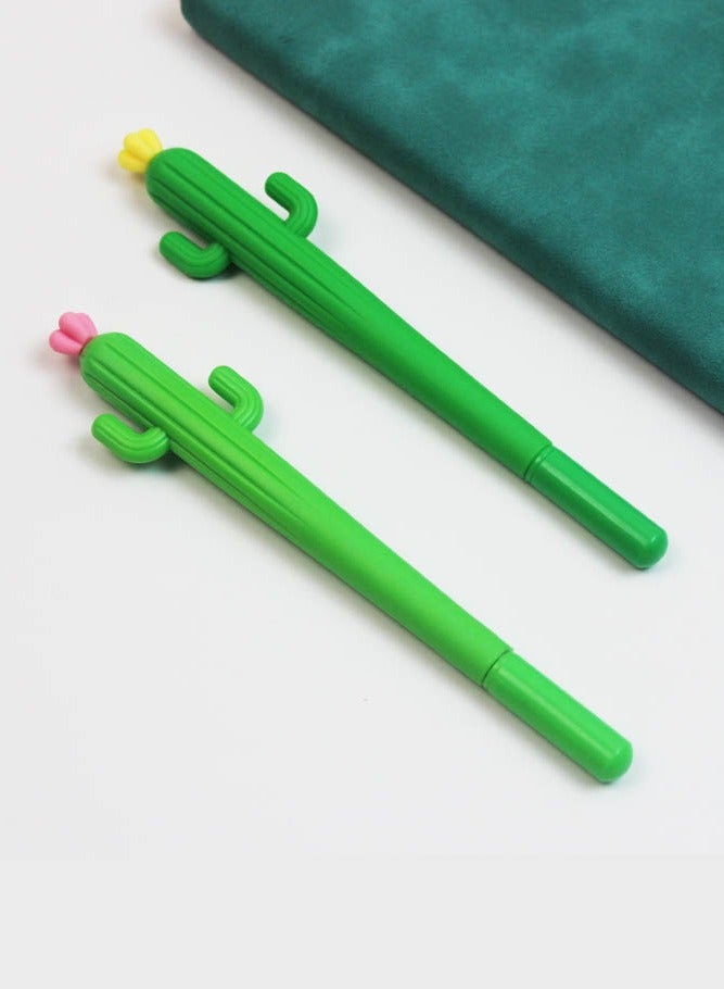 INSENSE Student pen, cactus shape, creative pen, stress relief pen, set of four - Image 3