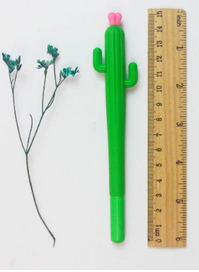 INSENSE Student pen, cactus shape, creative pen, stress relief pen, set of four - Image 5