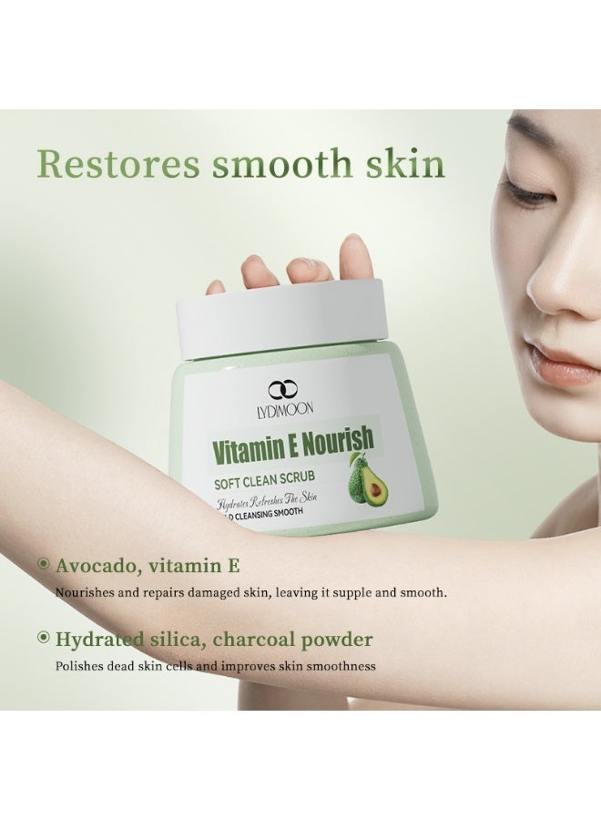 LYDIMOON Vitamin E Body Scrub Nourishes Body Softens and Cleanses Skin 250g - Image 4