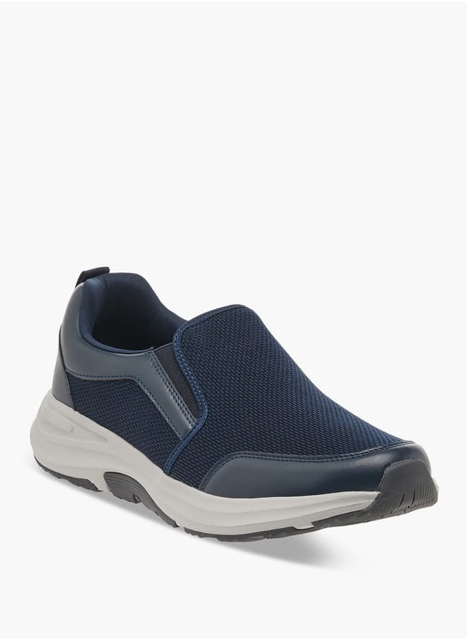 LBL by Shoexpress Men Panelled Slip-On Loafers with Pull Tabs  - Image 2