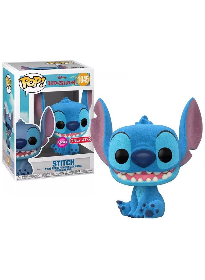 Funko POP! Disney Lilo & Stitch #1045 - Stitch Flocked Exclusive! - Image 1