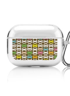Stylizedd Classic Clear printed Case for Apple AirPods Pro 2nd Generation Thin Transparent Cover [Designed for Apple AirPods Pro 2nd Generation] - Rush Hour  - Image 1