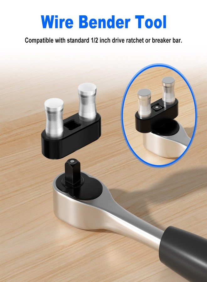 RO6G Cable Bender Tool for Most Wires, Works with 1/2" Ratchet Wire Bender Tool, Maximum Bending Up to 500 MCM - Image 2