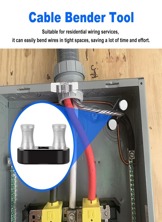 RO6G Cable Bender Tool for Most Wires, Works with 1/2" Ratchet Wire Bender Tool, Maximum Bending Up to 500 MCM - Image 3
