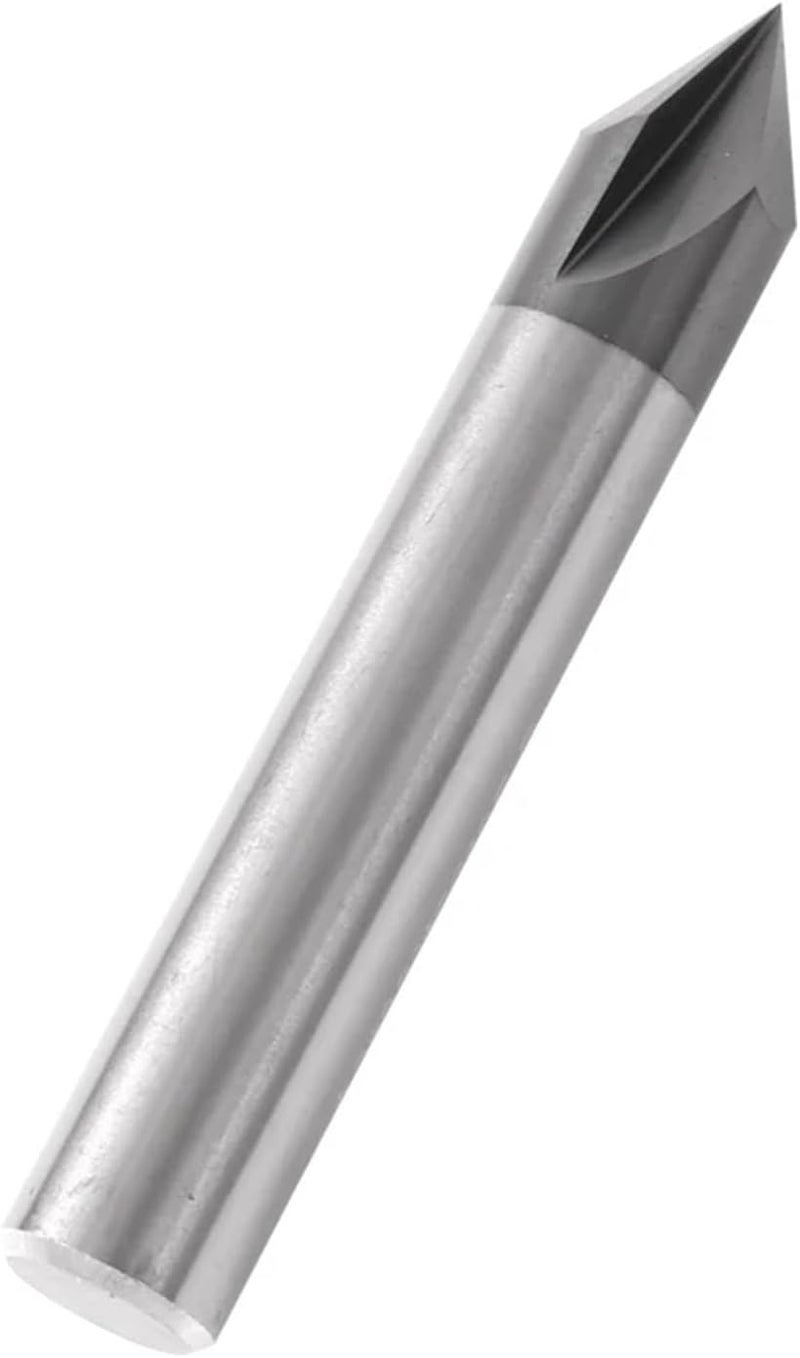 Tungsten Carbide Countersink Drill Bit Set 60 90 120 Degrees Straight Groove Chamfering Milling Tool for Engraving Machine(D12xR60x75L) - Image 3