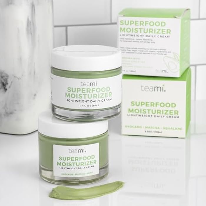Teami Superfood Moisturizer, Lightweight Daily Cream - Image 2