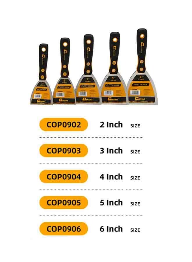 CONAN Premium Putty Knife – Carbon Steel – Multiple Sizes Available - Image 3