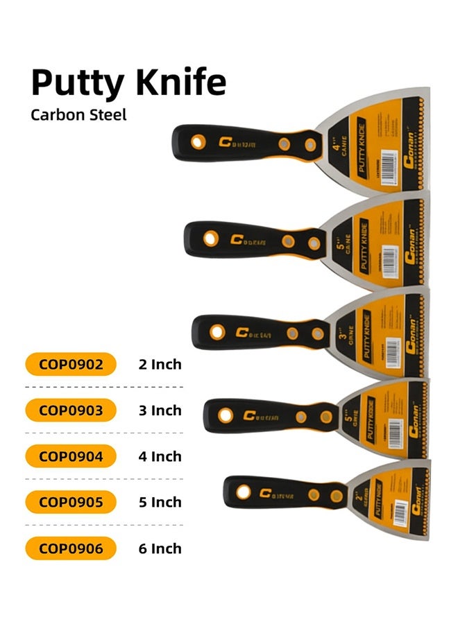 CONAN Premium Putty Knife – Carbon Steel – Multiple Sizes Available - Image 1