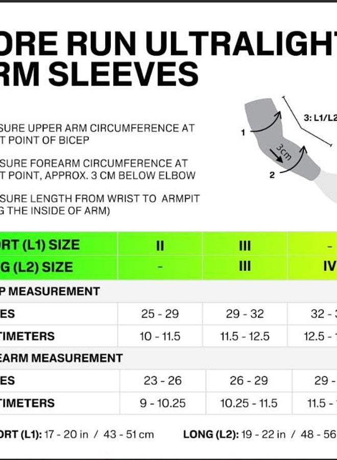 CEP Forearm Sleeves, Black/Gray, Unisex, IV - Image 4