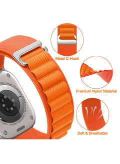 BORTONY Apple Watch Alpine Loop Band 38mm 40mm 41mm Nylon Woven Sport Strap Compatible with iWatch Series 8/Ultra/7/SE/6/5/4/3/2/8 Pack of 3  - Image 3