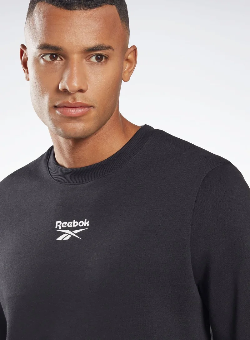 Reebok Logo Tape Sweatshirt