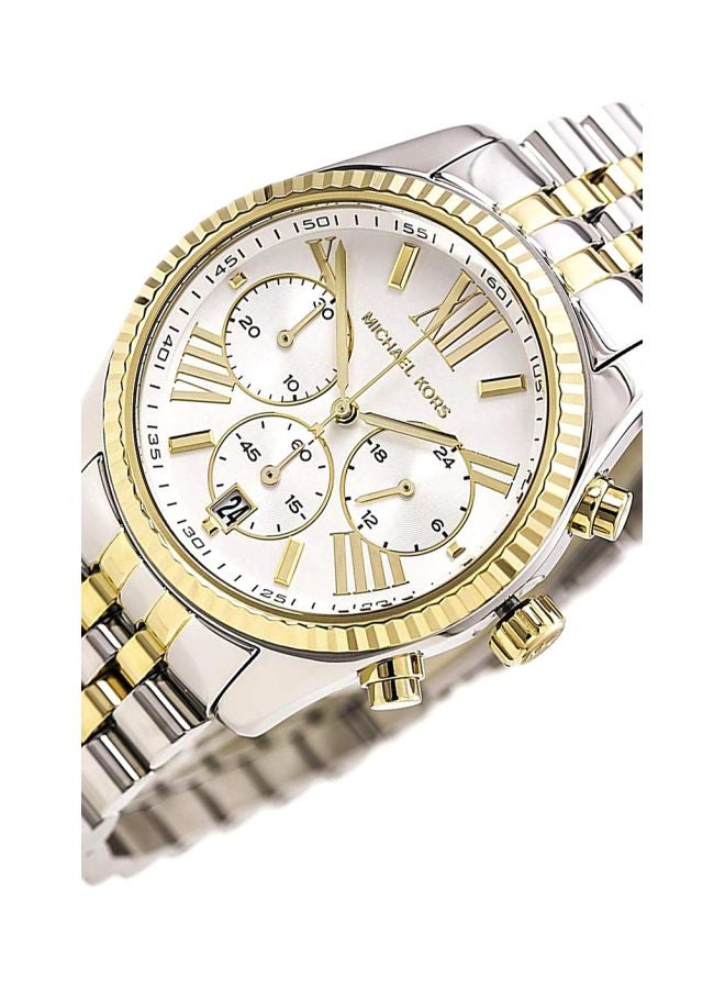 مايكل كورس ساعة كرونوغراف مقاومة للماء طراز MK 5955 نساء - Image 2