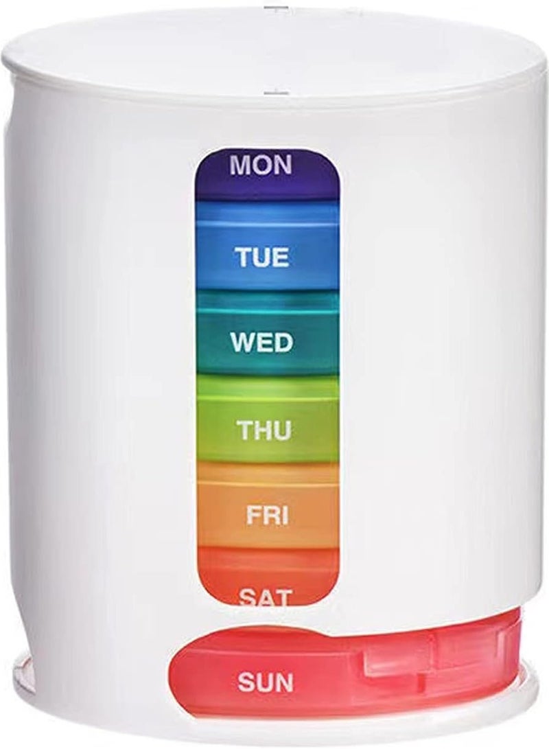 منظم حبوب أسبوعي أدراج قابل للفصل - Image 1