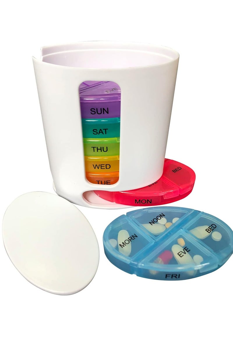 منظم حبوب أسبوعي أدراج قابل للفصل - Image 3