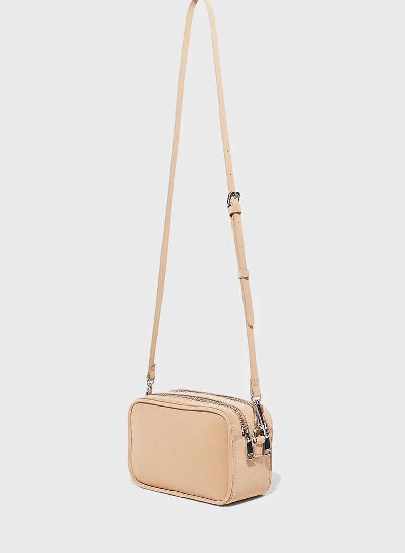 PARFOIS Zip Over Crossbody Bag