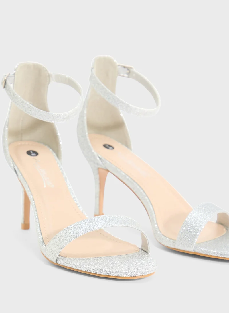 Anne Michelle Classic Stiletto Heel Sandal