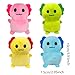 Holydeck 4 Pcs Jumbo Axolotl Plush Toys with Easter Goodie Bags Plushies Playset Basket Fillers Toys for Kids Girls Boys Easter Basket Stuffers Party Favors Gifts - Image 4