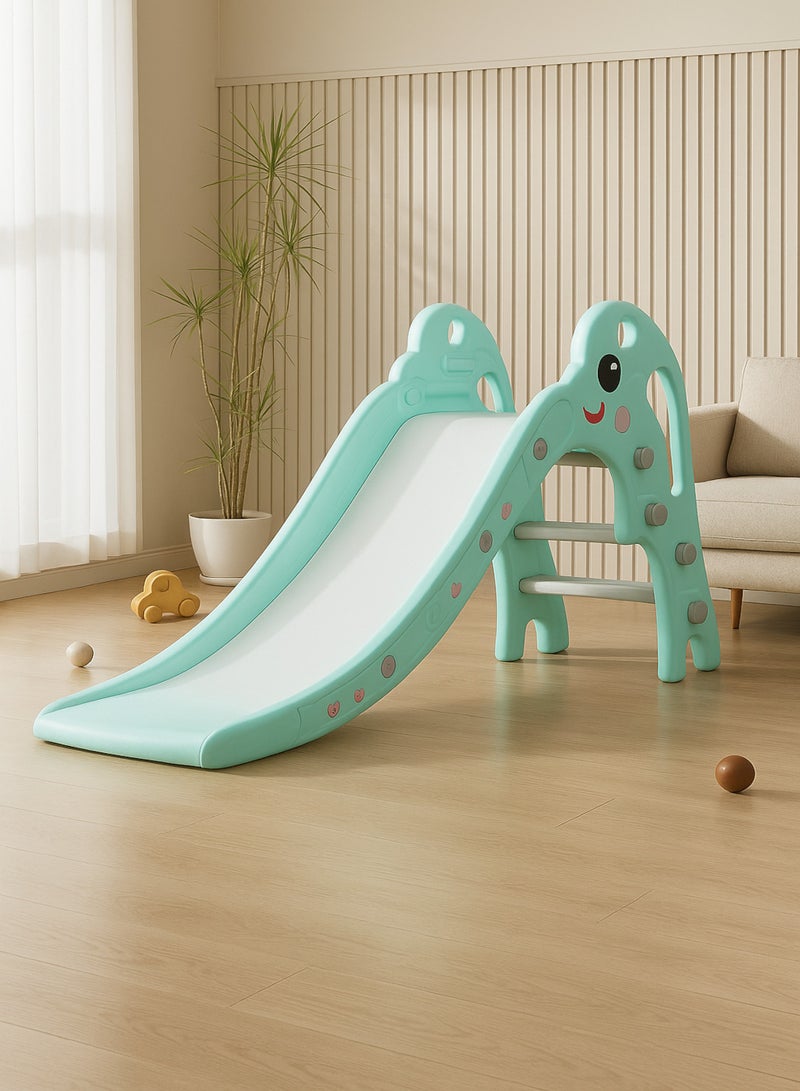 FULL JOY Safe Plastic Kids’ Slide with Cute Design – Suitable for Indoor or Garden Use, Easy to Assemble with Comfortable Steps – Perfect for Fun and Safe Playtime for Children – Dimensions: 175 × 81 × 42 cm - Image 1