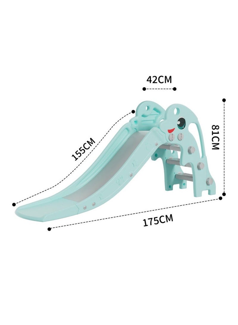 FULL JOY Safe Plastic Kids’ Slide with Cute Design – Suitable for Indoor or Garden Use, Easy to Assemble with Comfortable Steps – Perfect for Fun and Safe Playtime for Children – Dimensions: 175 × 81 × 42 cm - Image 2