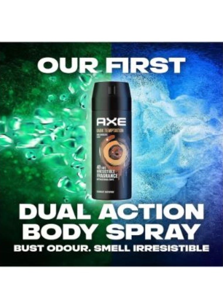 Axe Dark Temptation Deodorant Body Spray For 48 Hours Non Stop Fresh 150ml - Image 3