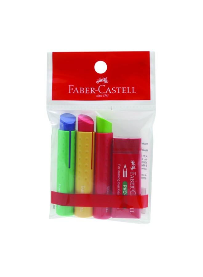 محاية -بليستر-(3 x مثلث +1 x مستطيل احمر )