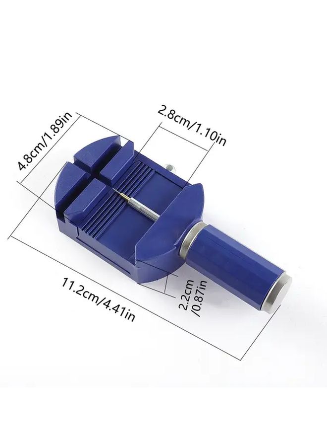 Blue Watch Repair Kit 1pc Watch Link Pin Remover Band Strap Adjusting Disassembly Tools Maintenance Kit - Image 2
