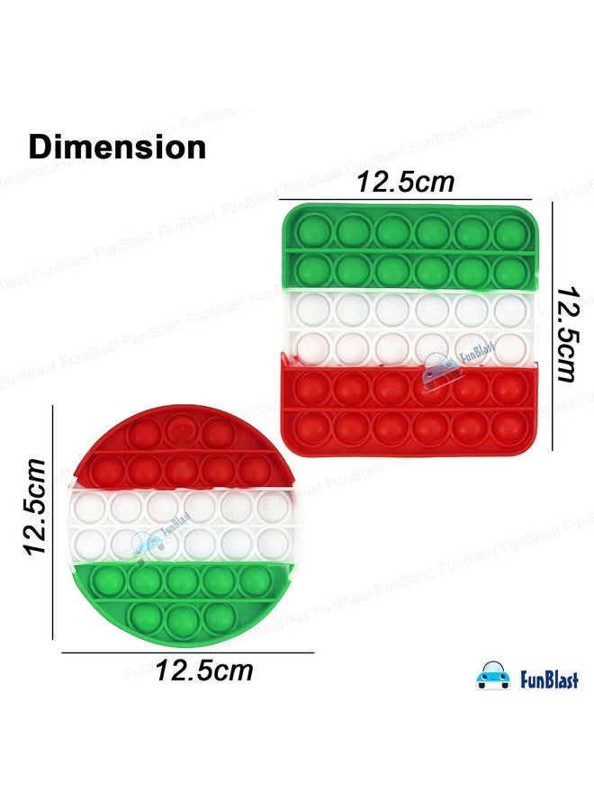 FunBlast Pop it Set (Pack of 2 Popit Game), Kids Toys Fidget Toys, Pop it Toy, Push Pop Bubble Fidget Sensory Toy, Stress Relief Fidget Toy Sensory Toys Novelty Gifts for Girls Boys Kids (27) - Image 2