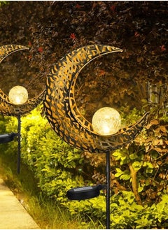 ميكسد ماء الطاقة الشمسية أدى ضوء القمر في الحديقة ، والكرة الزجاجية مع الكراكMeticulous design serve true-to-life details that impart a realistic look  - Image 2