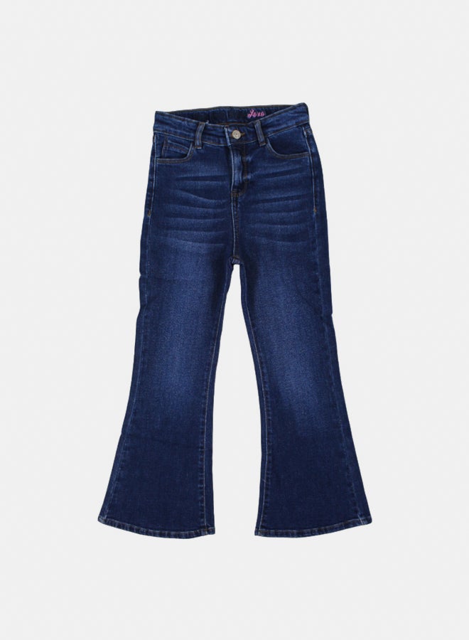 Solang Girls Dark Wash Jeans - Image 1