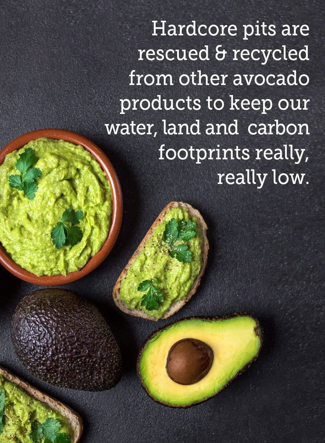 HARDCORE AVOCADO قشات هاردكور الصديقة للبيئة المصنوعة من نوى الأفوكادو - قابلة للتحلل الحيوي والتسميد بنسبة 100% - 50 قطعة - Image 3