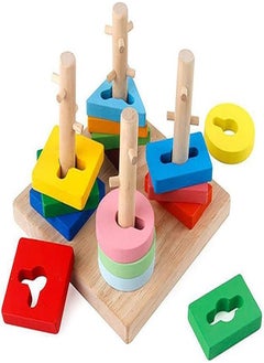 Problem-solving game 4 columns Educational Toy