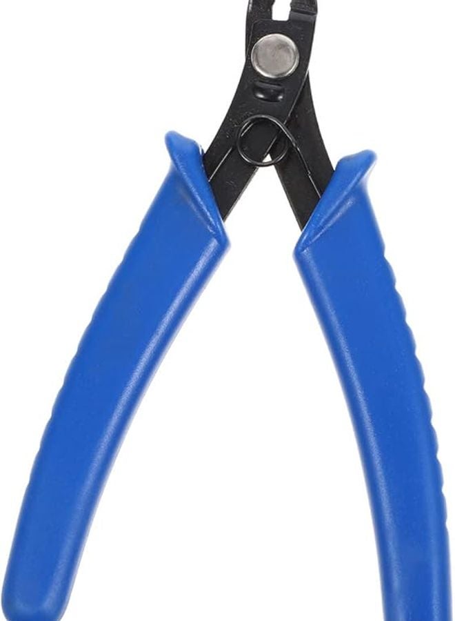 STOBOK Carbon Steel Crimping Pliers with Ergonomic Handles for Jewelry Making - Image 1