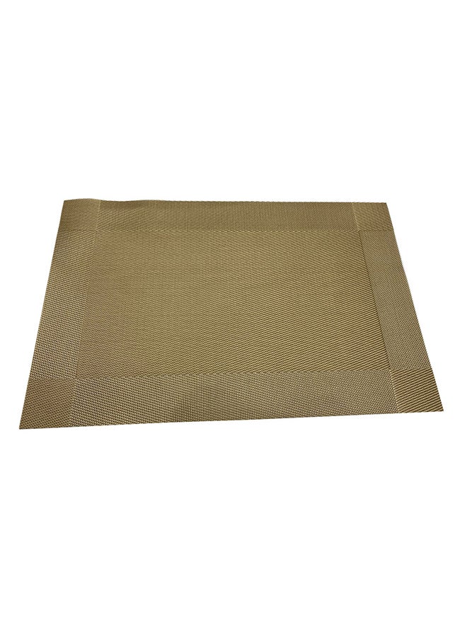 6-Piece Dinning Table Mat Brown - Image 3